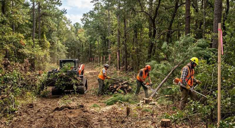 Construction Site Land Clearing in Atlanta, GA