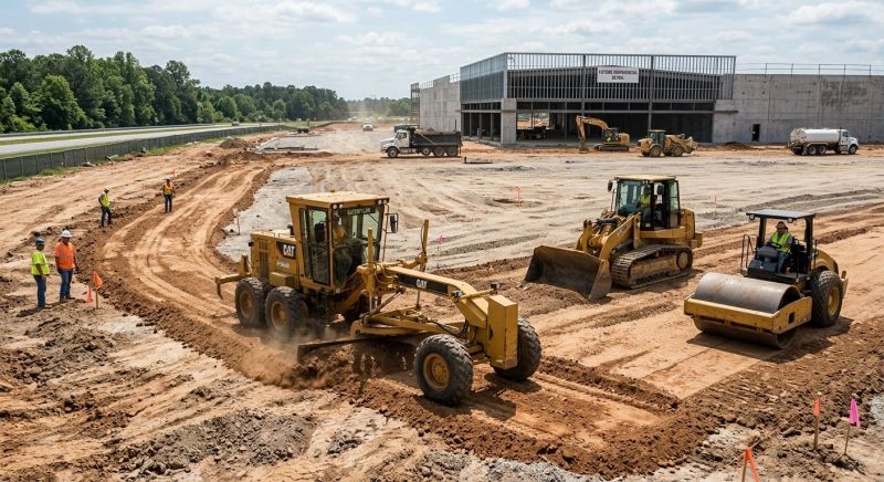 Parking Lot Gravel Repair in Alpharetta, GA